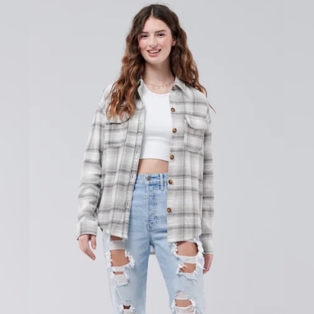 Hollister Boyfriend flannel